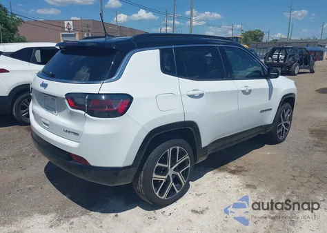 2024 Jeep Compass Limited 4X4 из США, поврежденный, VIN 3C4NJDCN2RT103051